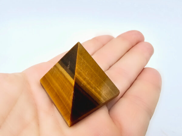 Tigers Eye Pyramid (3cm) - Image 2