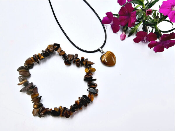 Tigers Eye Jewellery Gift Set (Prosperity) - Image 2