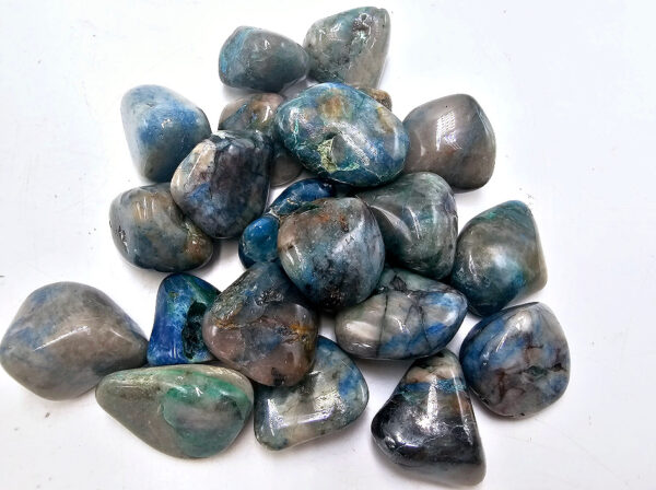 Blue Apatite Tumble Stones