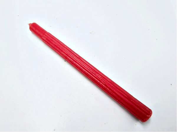 Red Candles Solid 25cm- Single (Passion)