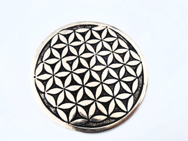 Flower Of Life Incense Holder Metal