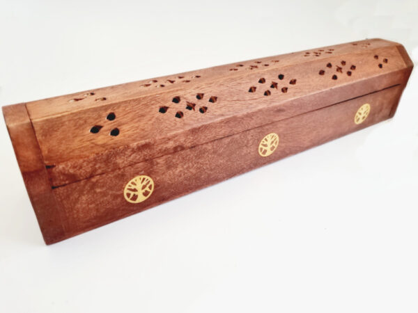 Horizontal Wooden Incense Box