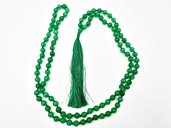 Green Aventurine Mala Necklace