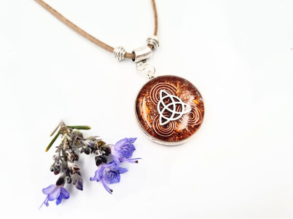 Celtic Orgonite Necklace