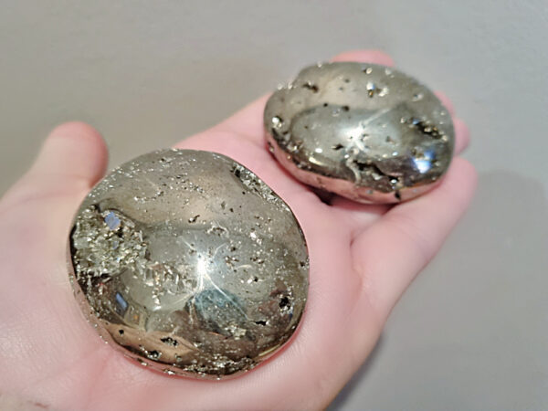 Pyrite Palm Stones (6-7cm)