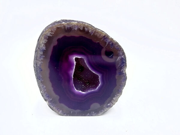 Agate Geode Standing Freeform B (Purple)