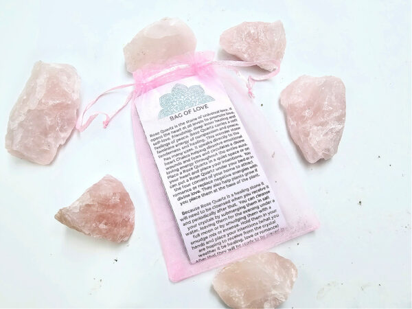 Rose Quartz Bag of Love