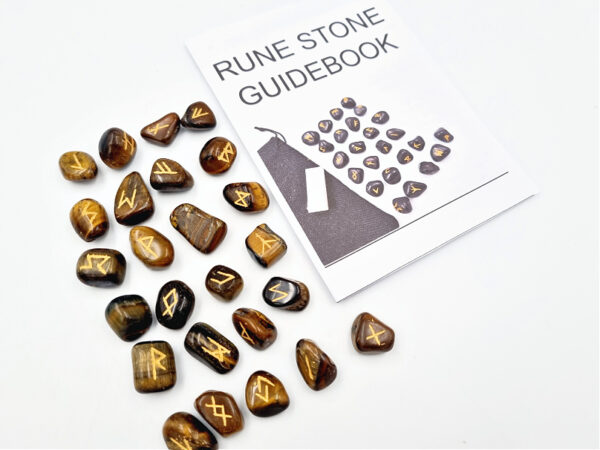 Rune Stones  Set (Tigers Eye) - Image 3