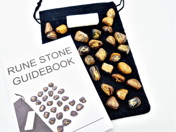 Rune Stones  Set (Tigers Eye) - Image 2