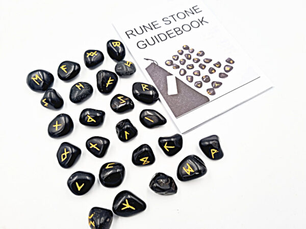 Rune stones Set (Black Tourmaline) - Image 3