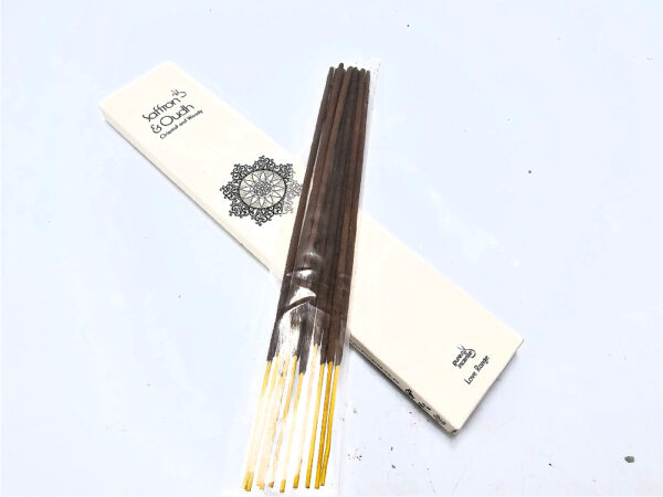 *Pure Incense Handcrafted Saffron & Oudh