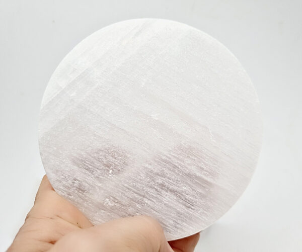 Selenite Charging Plate Round (10cm)