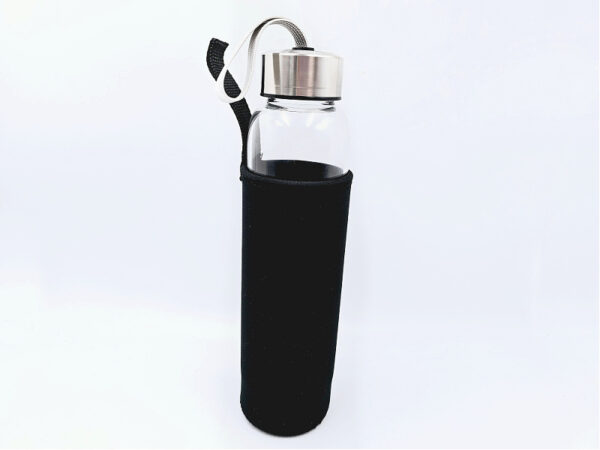 Clear Quartz Crystal Water Bottle - Image 3