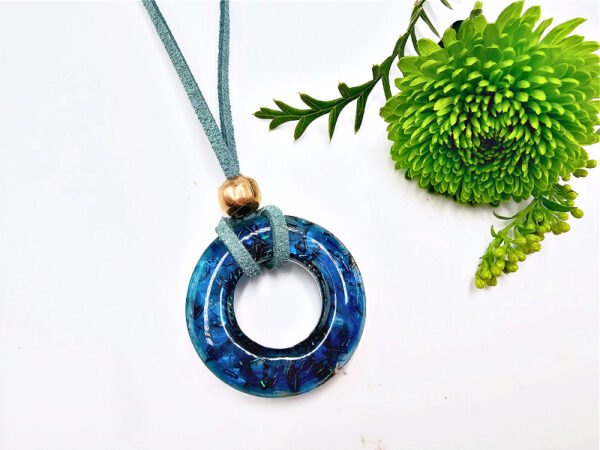 Water Element Orgonite Necklace