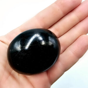 Hello Indigo Halo Online Store Black Tourmaline Palm Stone F 126g