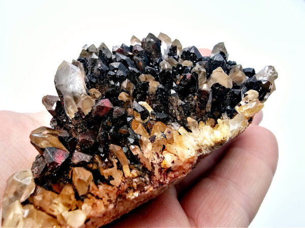 Blacknite Crystal Cluster D (168g) RARE