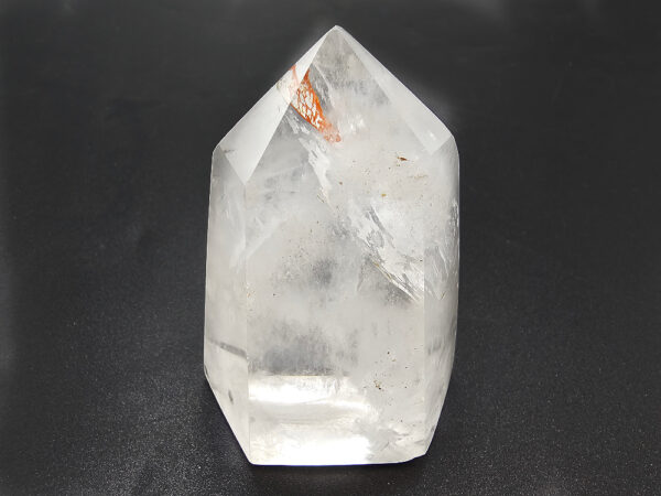 Clear Quartz Polished Point F (188g) Inclusion