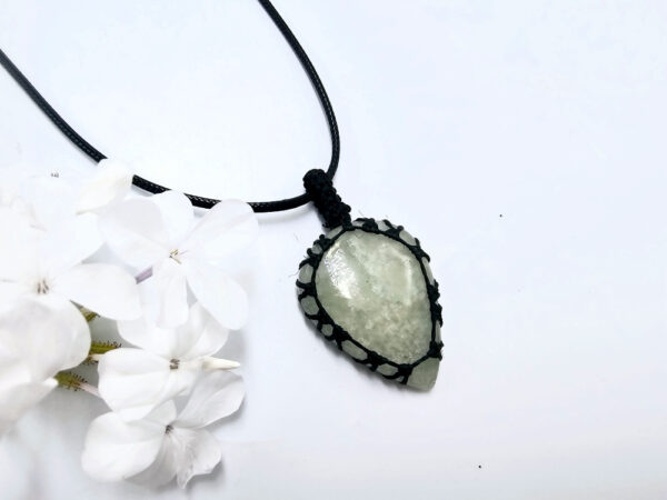 Green Aventurine Braided Necklace