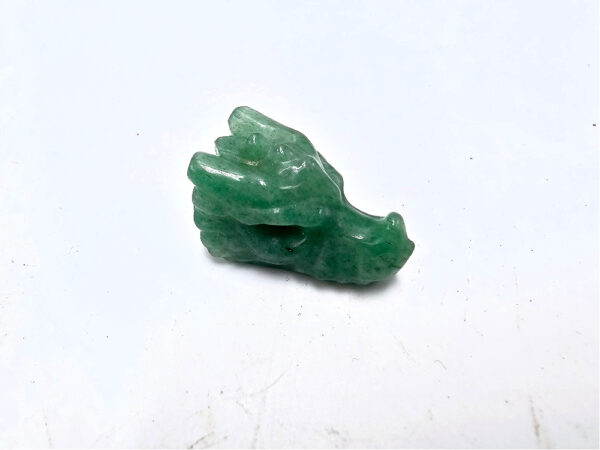 Green Aventurine Dragon Head (3cm)