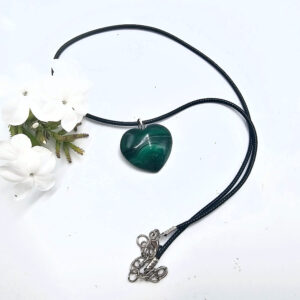 Hello Indigo Halo Online Store Necklace green malachite