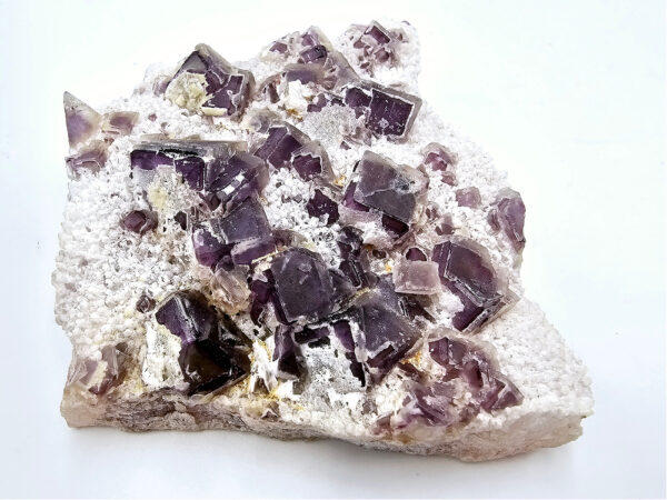 Purple Cap Cubic Fluorite Specimen B (350g)