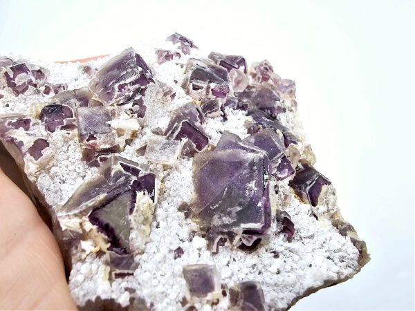 Purple Cap Cubic Fluorite Specimen B (350g) - Image 2