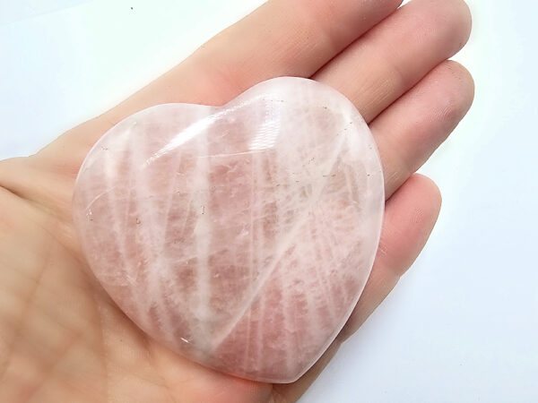 Rose Quartz Heart A (6cm)