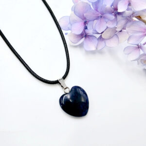 Hello Indigo Halo Online Store Sodalite Heart Necklace