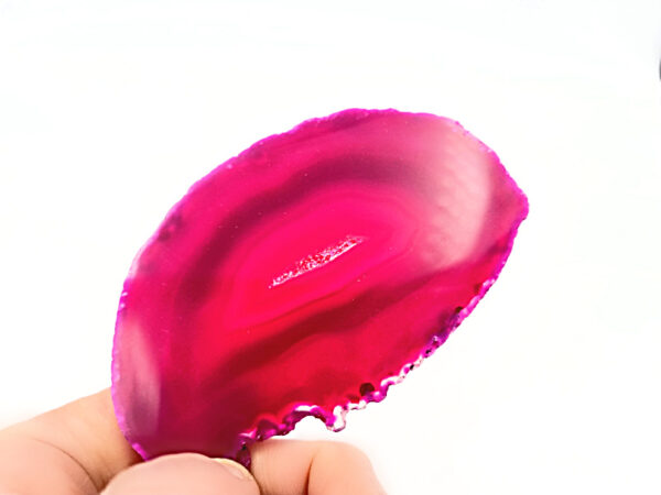 Small Agate Slice (Pink) - Image 2