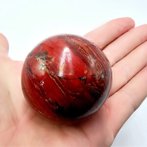 Hello Indigo Halo Online Store red jasper sphere