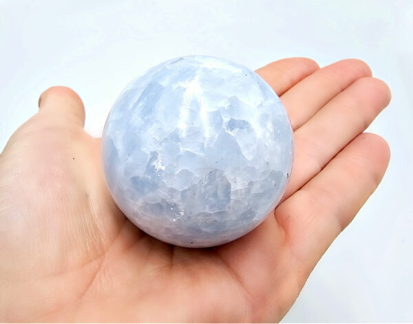 Blue Calcite sphere