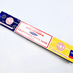 NEW Satya Nag Champa White Sage Incense Sticks
