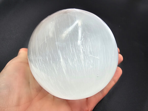 Selenite Sphere (26cm Circumference)