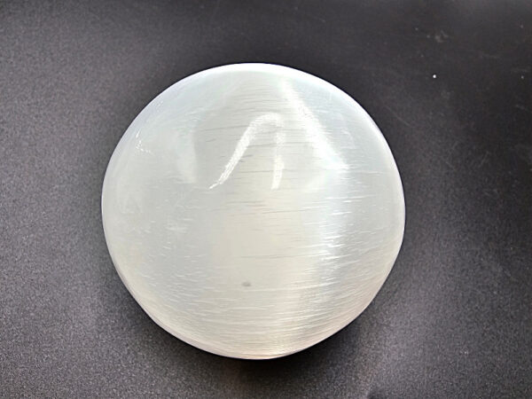 Selenite Sphere (26cm Circumference) - Image 2
