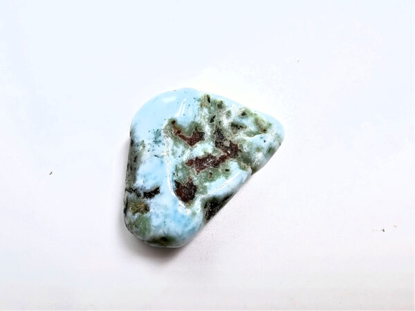 larimar stone with black markings
