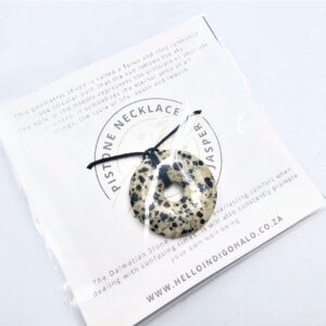 Dalmatian Jasper Pi Stone 35mm