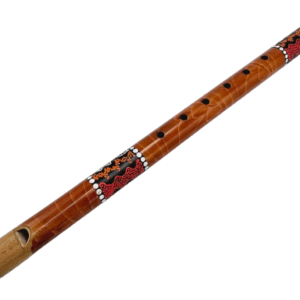 Carved Bamboo Flute (40cm)
