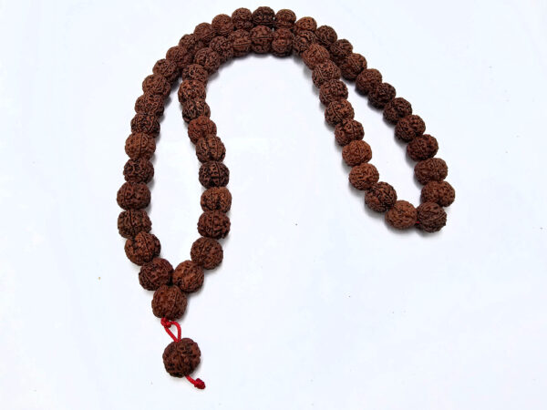Rudraksha Mala Necklace 5 Mukhi (18mm)