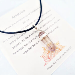Mini Ametrine 925 Silver Pendant