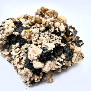 Aegirine Cluster Y (178g) Orthoclase & Zircon
