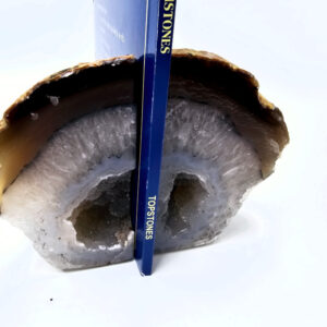 Agate Geode Book Ends (Natural) A