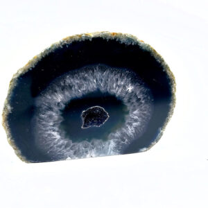 Agate Geode Standing Freeform (Blue) A