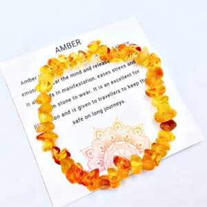 Amber Chips Bangle