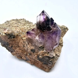 Amethyst Cluster on Matrix