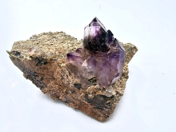 Amethyst Cluster on Matrix