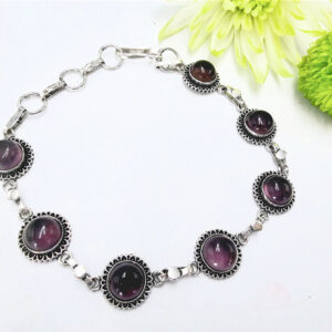 NEW Amethyst Gem Bracelet Links