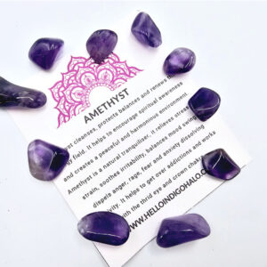 Amethyst Tumble Stone Mini's 10s