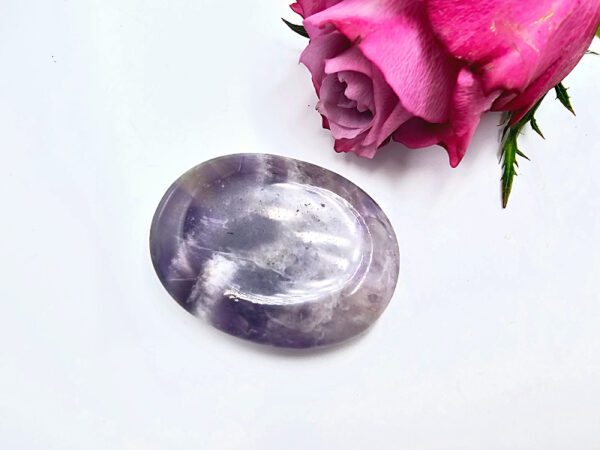 Amethyst Worry Stone