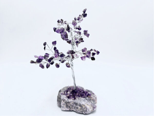 Amethyst stone chipped tree