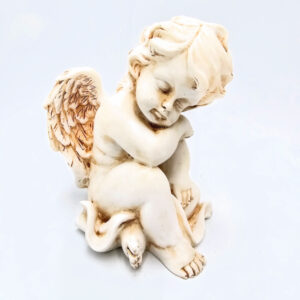 Angel Statue Resting (15cm)